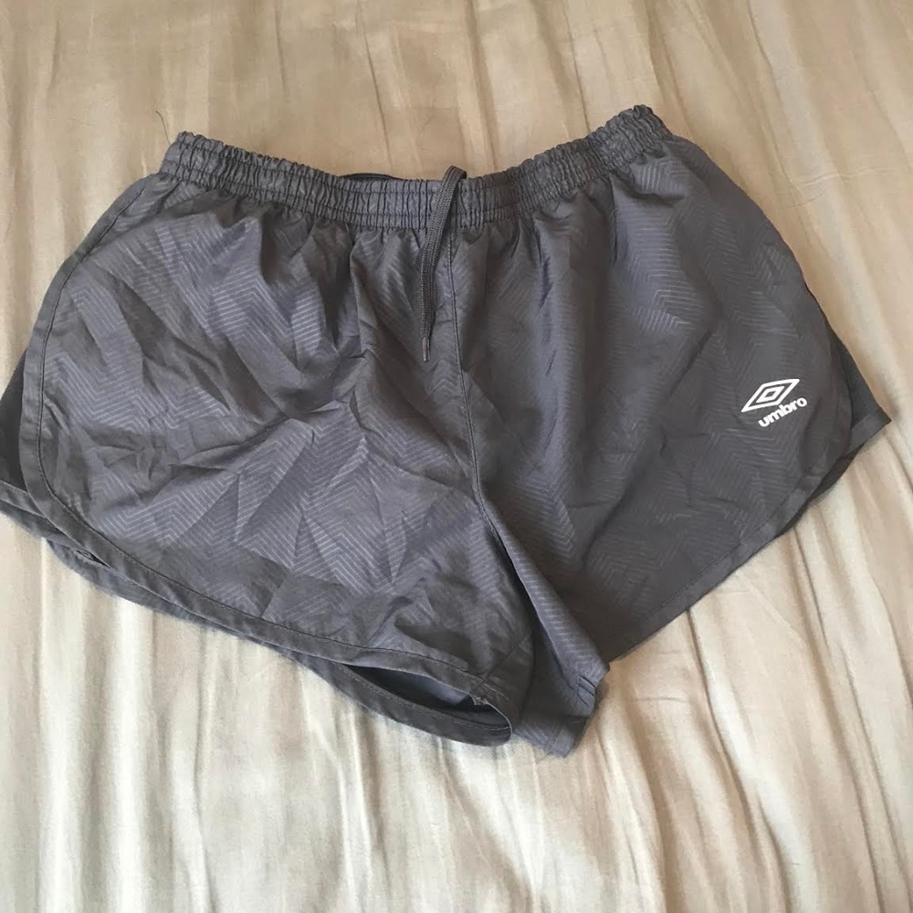Low Rise Gray Athletic Shorts